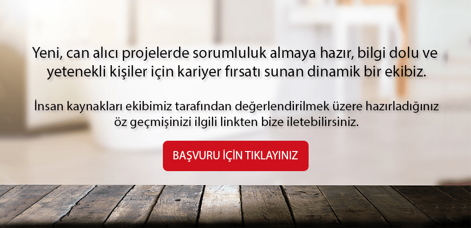Otel ürünleri kariyer fırsatı