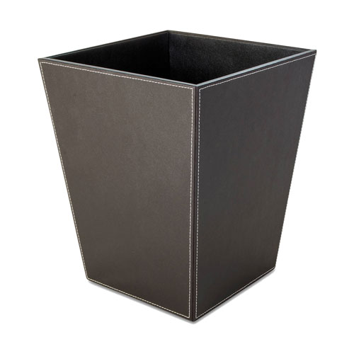 Deri Çöp Kovası Kare
