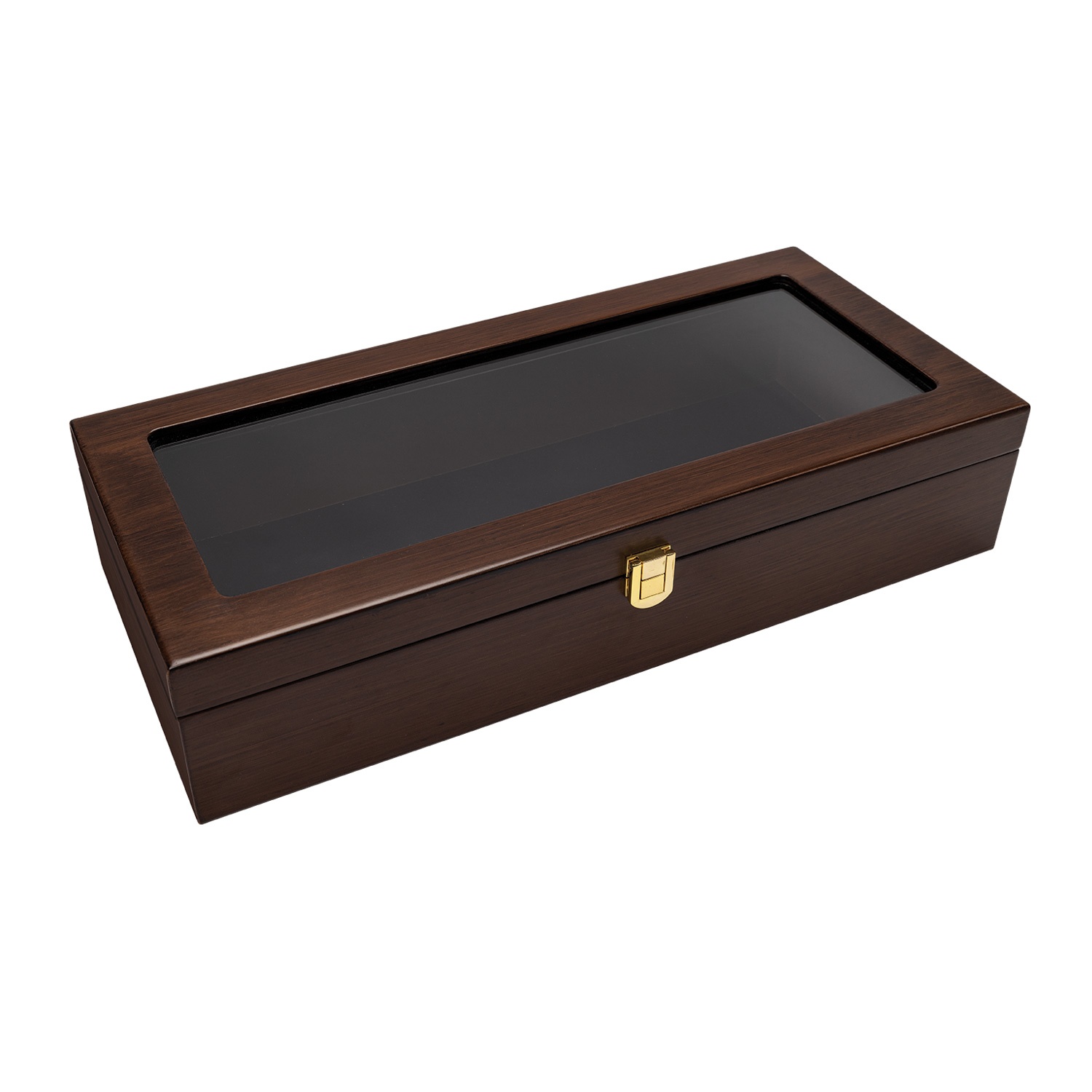 Camlı Ahşap Kutu 01