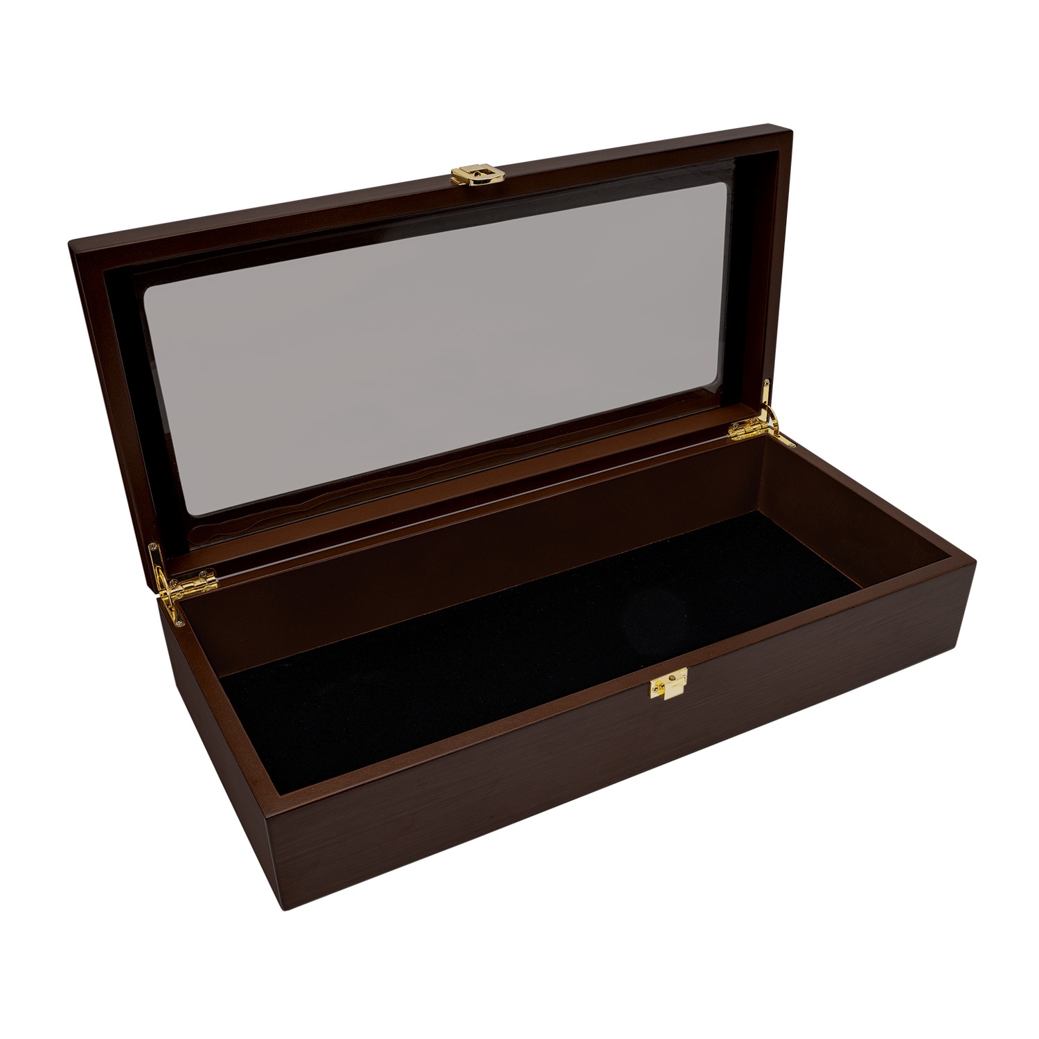 Camlı Ahşap Kutu 02