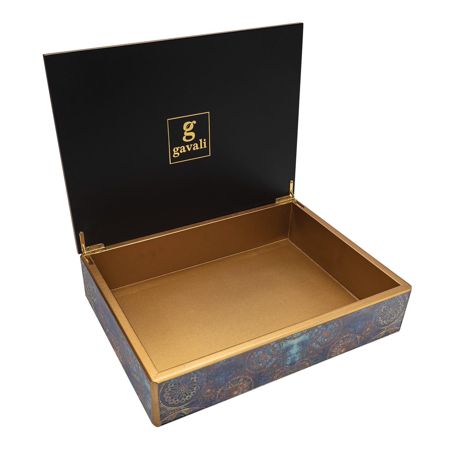 Desenli Ahşap Kutu 02