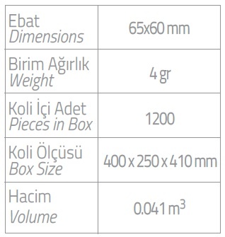 black spa dikiş seti ebatlar