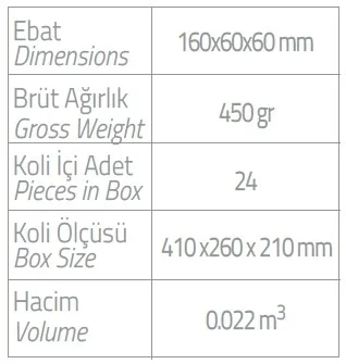 dispenser olive 400 ml kartuş vücut losyonu ebatlar