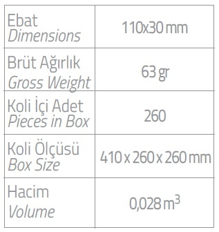 elementary şampuan ebatlar