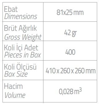 one vücut losyonu ebatlar