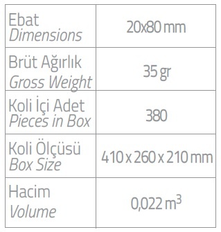 senoras duş jeli ebatlar