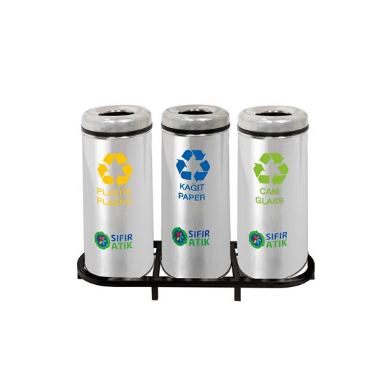 3'lü-Paslanmaz-Geri-Dönüsüm-Seti 3'lü-Paslanmaz-Geri-Dönüsüm-Seti