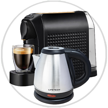 Su Isıtıcı ve Kahve Makinesi Su Isıtıcı ve Kahve Makinesi