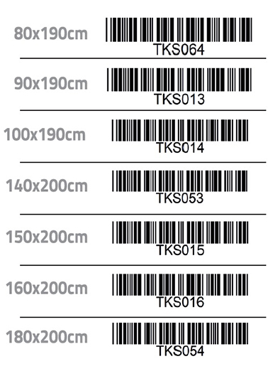 otel tipi sıvı geçirmez alez ebatlar