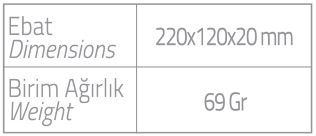 pleksi buklet tepsi 02 ebatlar